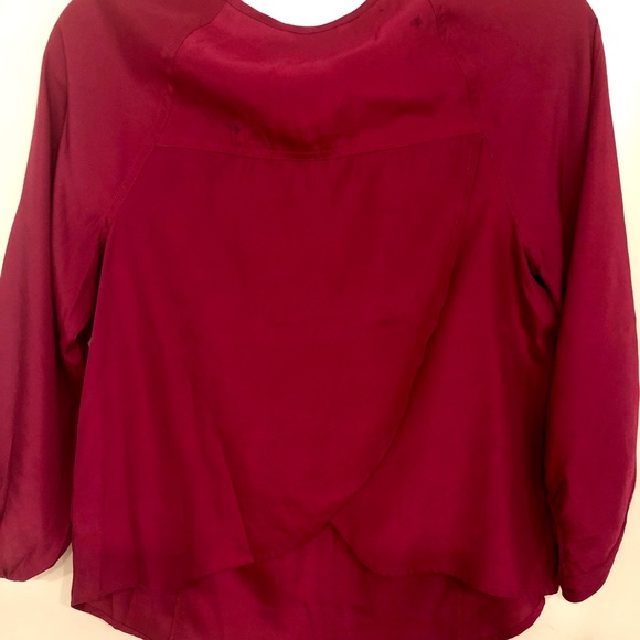Burgundy American Eagle Shirt - Picture 2 of 2